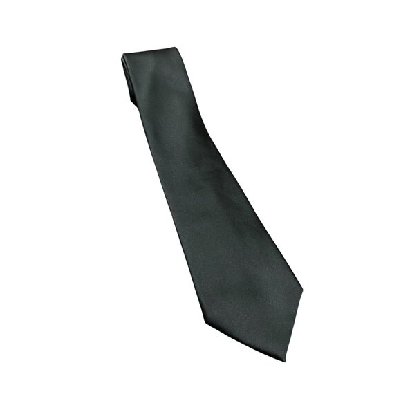 Geoffrey Beene Mens Necktie Black One Size Adjustable Fit Elegant Formal Career - Picture 1 of 6